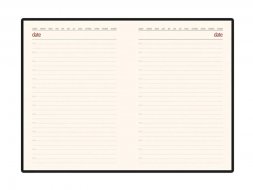 Ежедневник недатированный А5 Senate с магнитным клапаном, темно-зеленый