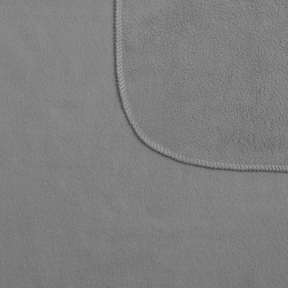 Флисовый плед Warm&amp;amp;Peace XL, серый 