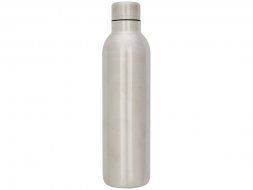 Спортивная бутылка Thor с вакуумной изоляцией объемом 510 мл, серебристый