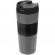 Термостакан Hard Work, вакуумный, темно-серый (графит) 