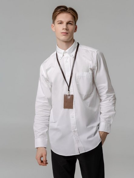 Лента для бейджа Leather Long 