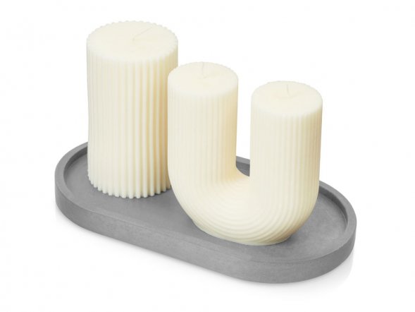 Набор свечей на подставке Aris 