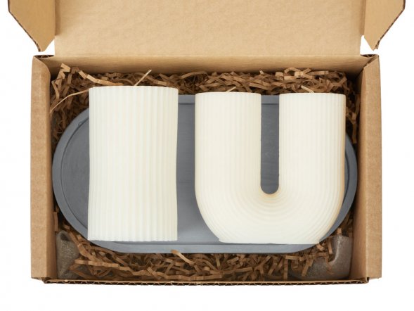 Набор свечей на подставке Aris 