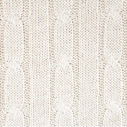 Плед Fado вязаный, бежевый (без подарочной коробки)