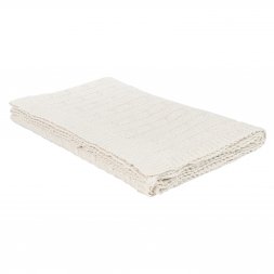 Плед Fado вязаный, бежевый (без подарочной коробки)