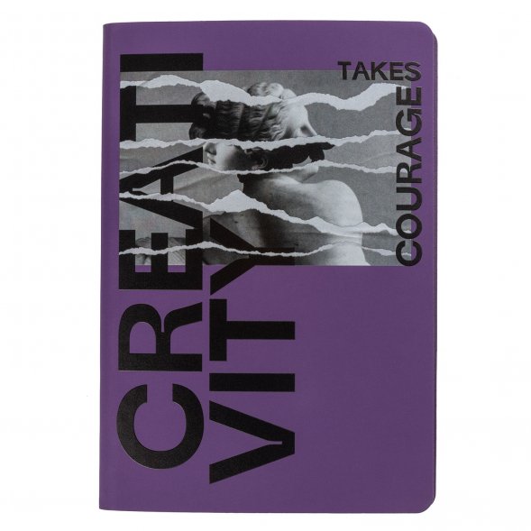 Ежедневник Spark недатированный, фиолетовый (без упаковки, без стикера) Creativity 