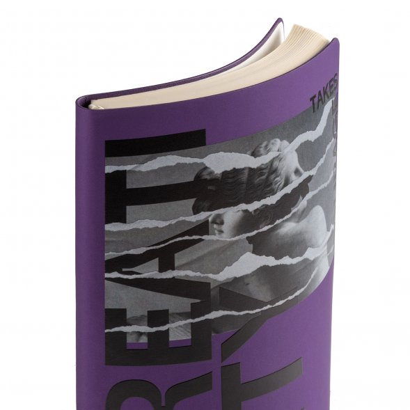 Ежедневник Spark недатированный, фиолетовый (без упаковки, без стикера) Creativity 