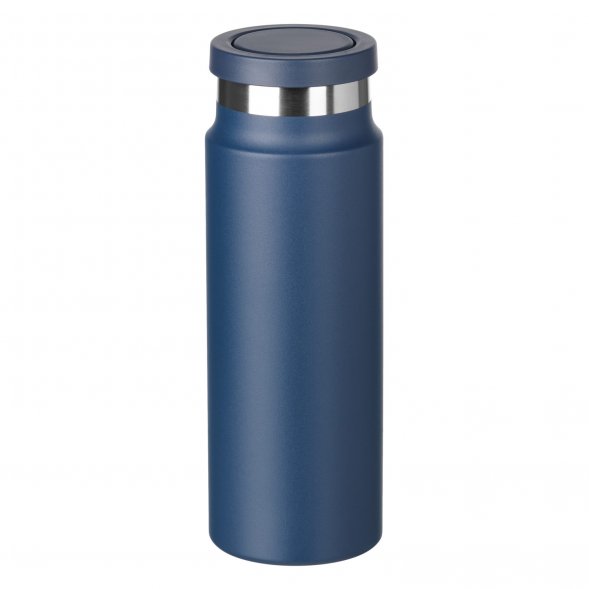 Термобутылка вакуумная герметичная Allegra, синяя 