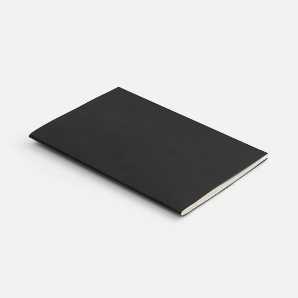 Блокнот Marco в клетку, черный 