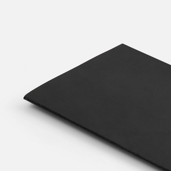 Блокнот Marco в клетку, черный 