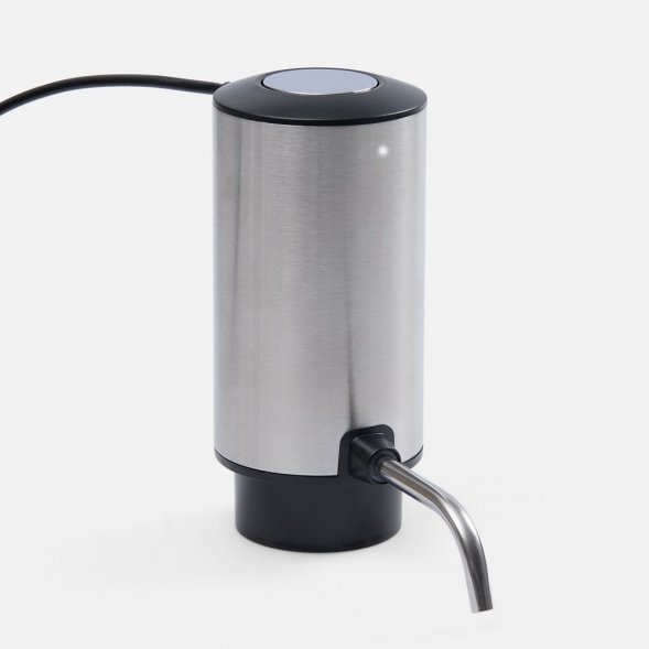 Электрический аэратор-дозатор для вина Tuoretta, серебристый 