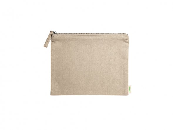 Косметичка DELPHIS из 100% органического хлопка, бежевый 