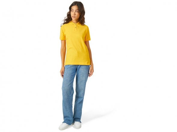 Рубашка поло Boston женская, золотисто-желтый 