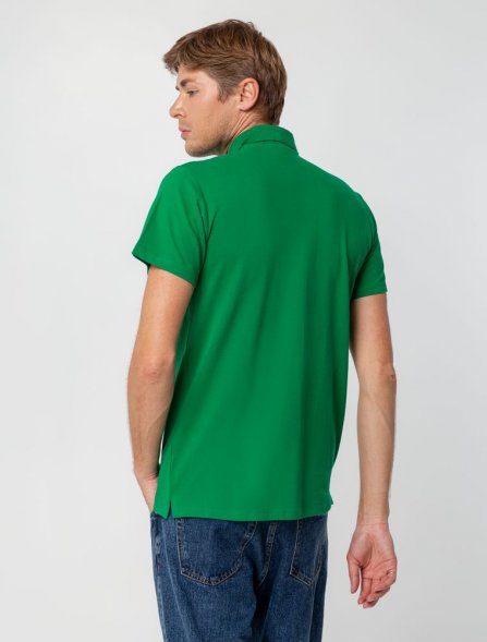 Рубашка поло мужская Spring 210, ярко-зеленая 