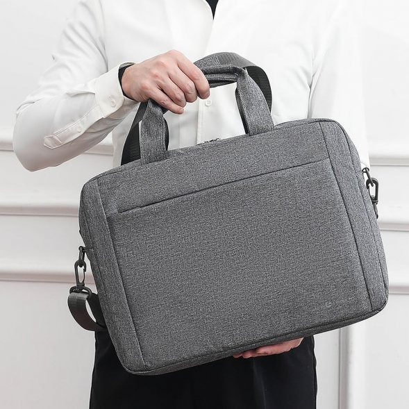 Сумка для ноутбука L225, темно-серая 