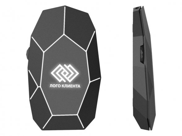 Беспроводная мышь Geo Mouse Plus, черный 