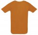 Футболка унисекс Sporty 140, оранжевая 