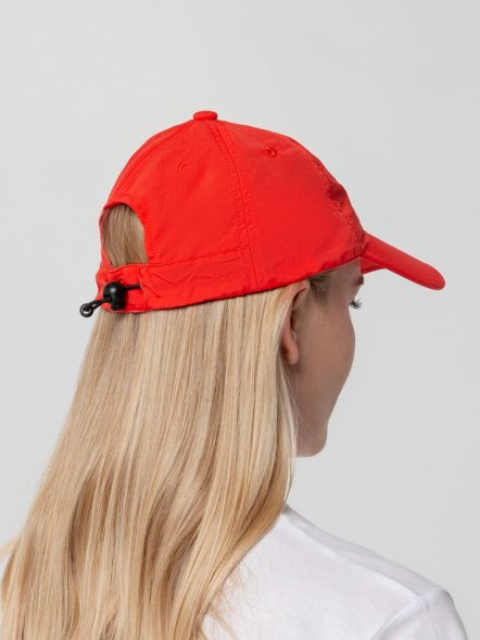 Бейсболка складная Ben Lomond, красная 