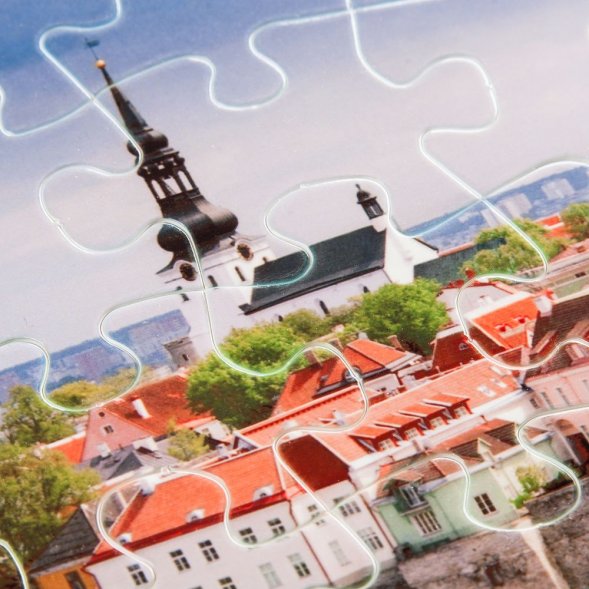 Пазл Tricky для сублимационной печати, белый 