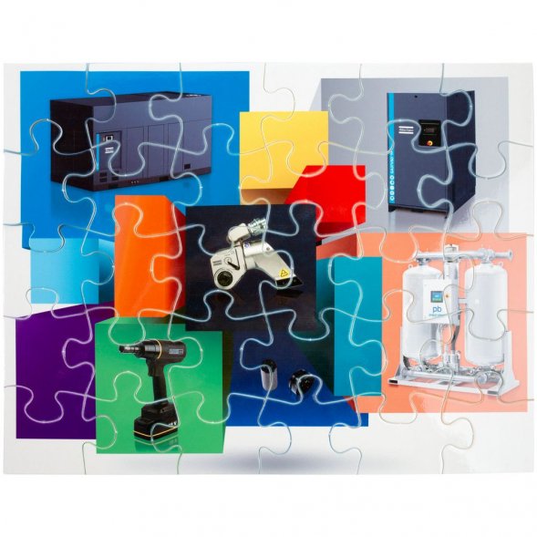 Пазл Tricky для сублимационной печати, белый 