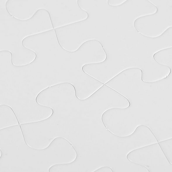 Пазл Tricky для сублимационной печати, белый 