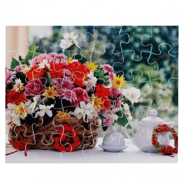 Пазл Tricky для сублимационной печати, белый 