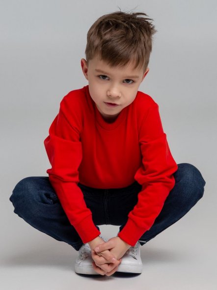 Свитшот детский Toima Kids 2.0, красный 