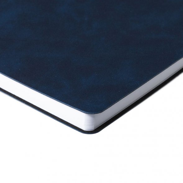 Ежедневник Nubuck Touch, недатированный, синий 