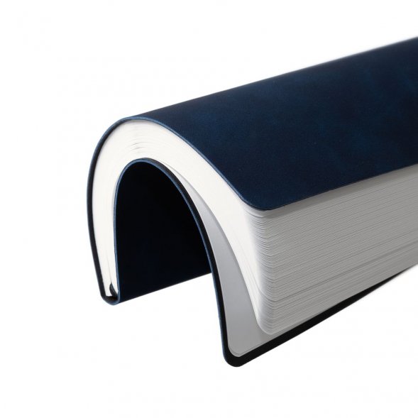 Ежедневник Nubuck Touch, недатированный, синий 