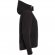 Куртка женская Hooded Softshell черная 