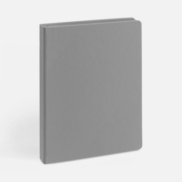 Ежедневник Shall, недатированный, серый 