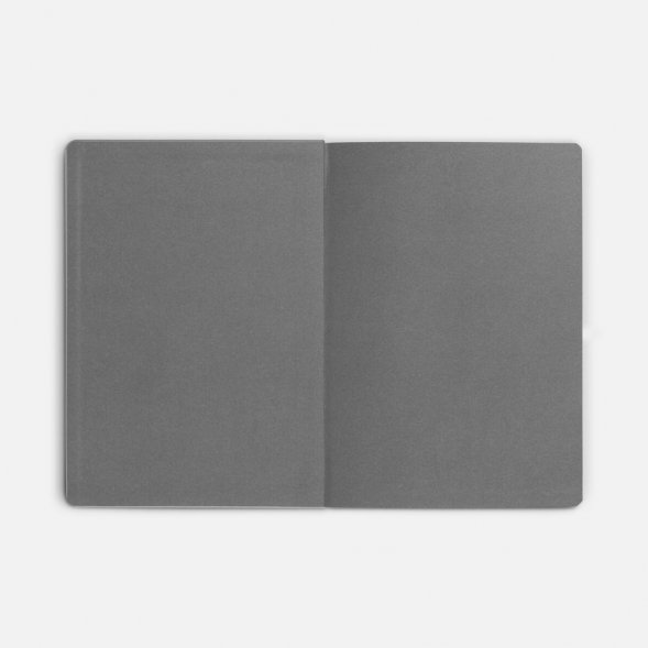 Ежедневник Shall, недатированный, серый 