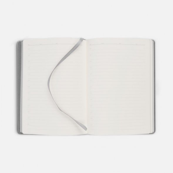 Ежедневник Shall, недатированный, серый 