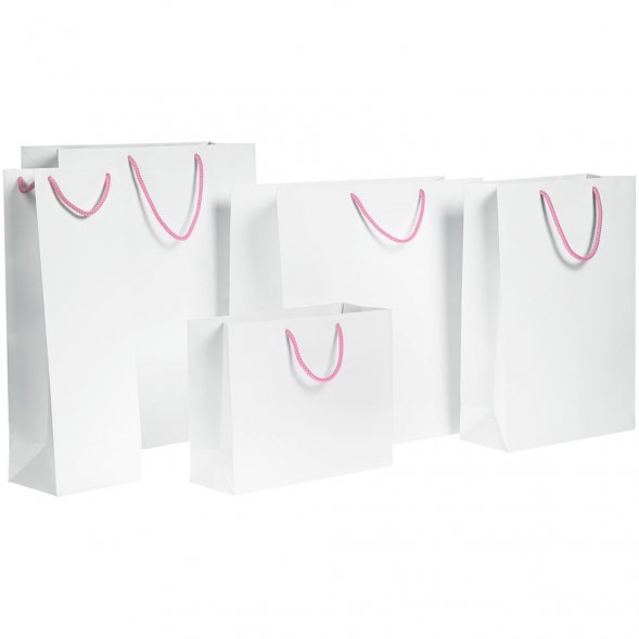 Ручки Corda для пакета L, розовые 