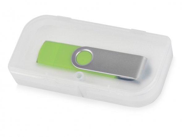 Подарочная коробка для флеш-карт Бокс, белый 