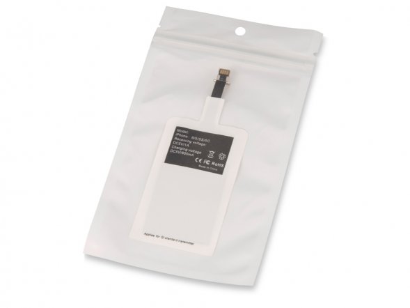 Приёмник Qi для беспроводной зарядки телефона, Lightning 