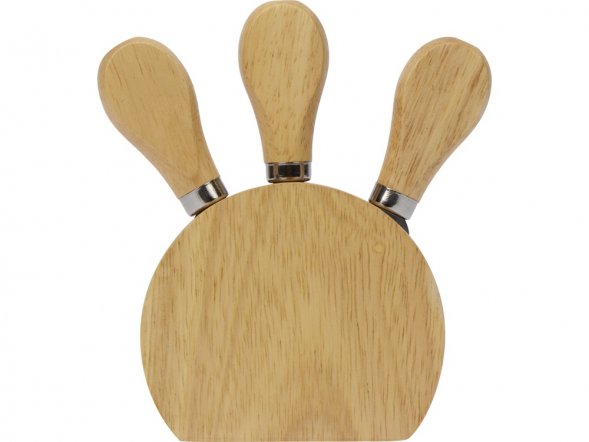 Набор из ножей для сыра на подставке 