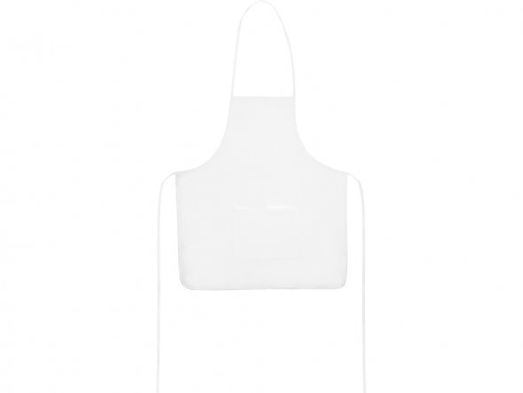 Фартук, белый, плотность 80г/м2 