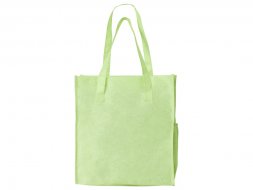 Сумка-шоппер Wheat из переработанного пластика 80gsm, 30.5*33*12.5cm, зеленый