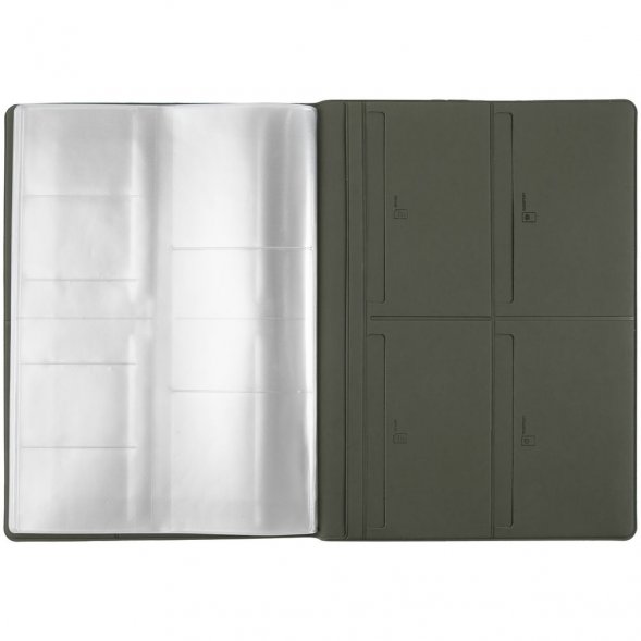 Папка для хранения документов Devon Maxi, серая 