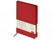Ежедневник А5 Megapolis Color soft-touch, красный 