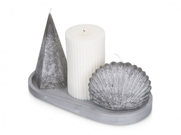 Набор свечей на подставке Posh 