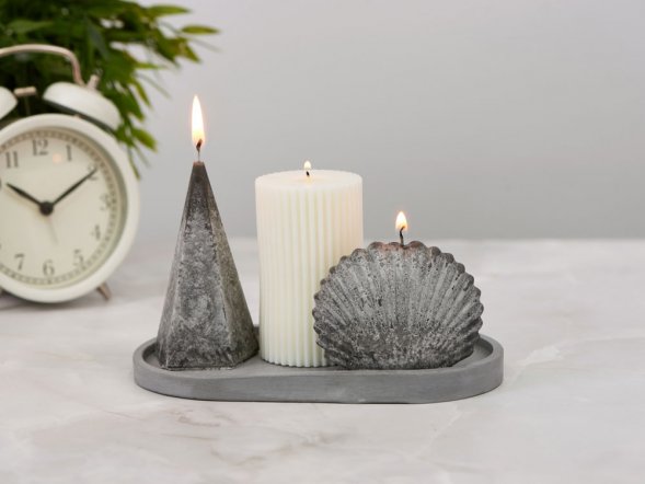 Набор свечей на подставке Posh 