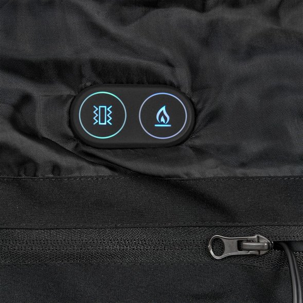 Куртка с подогревом Thermalli Everest, черная 