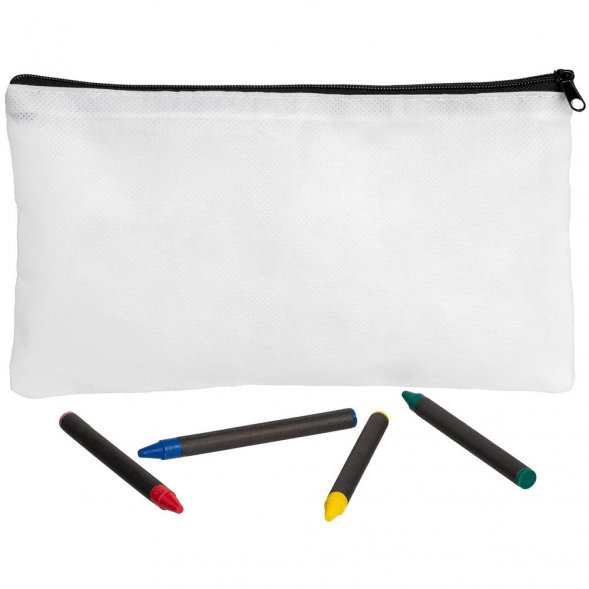 Пенал для раскрашивания Create, белый 