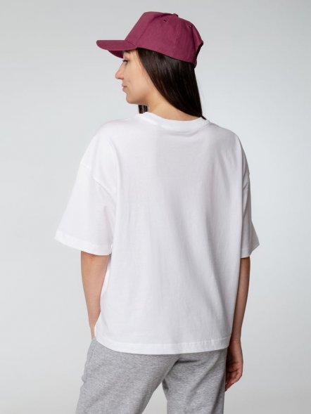 Футболка оверсайз женская Boxy Women, белая 