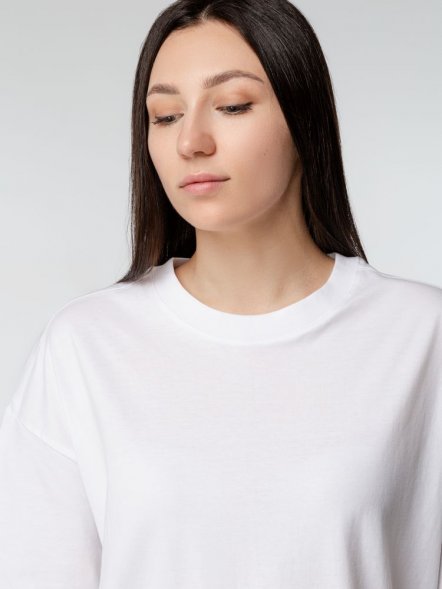 Футболка оверсайз женская Boxy Women, белая 