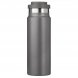 Термобутылка вакуумная герметичная Allegra, глянцевая серая 