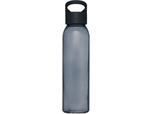 Спортивная бутылка Sky из стекла объемом 500 мл, черный 