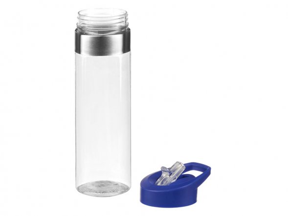 Бутылка для воды Pallant , тритан, 700мл, прозрачный/синий 